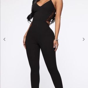 Black Jumpsuit from Fashion Nova